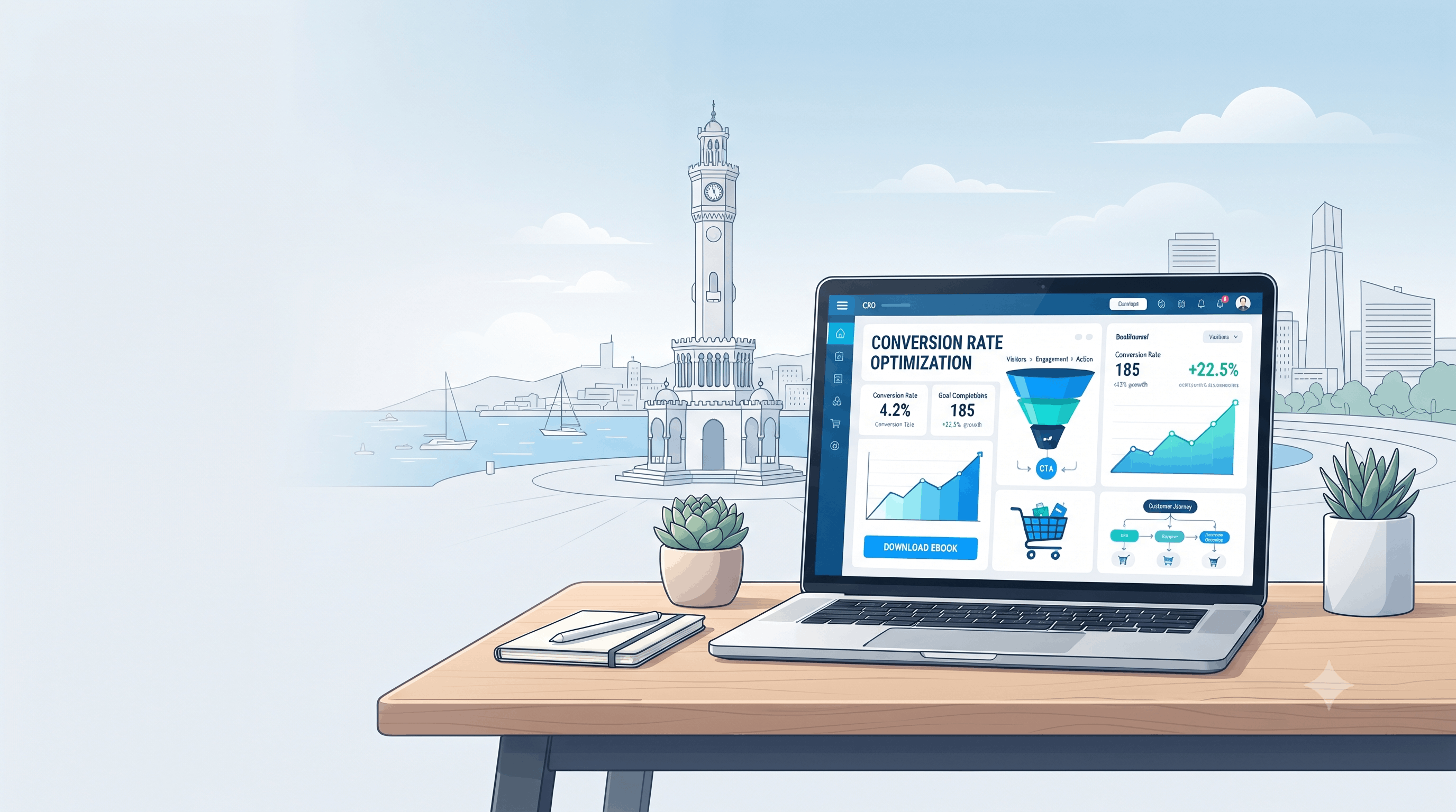 İzmir Dönüşüm Oranı Optimizasyonu (CRO): Reklam Trafiğini Satışa Dönüştürme Rehberi